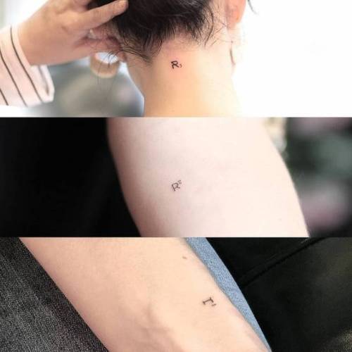 Little Tattoos — By Chang, done at West 4 Tattoo, Manhattan....