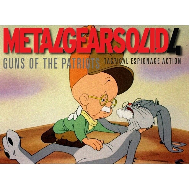 #mgs #metalgearsolid #mgs4 #bugsbunny #looneytunes