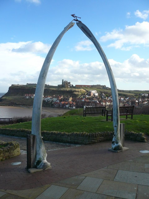 Whalebone Arch, West Cliff, Whitby