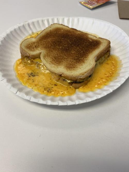 made a “grilled cheese” at work today Make sure to follow me on Instagram @theshittyfoodblog: https: