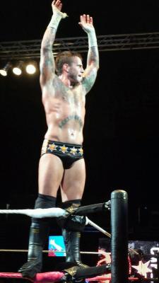 becky43078:  Punk at the Albany house show. (not mine)  Hot! Hot!!!!! O.o Sweaty Punk + That body + a great bulge shot = hard on over here!