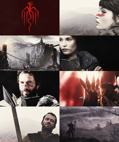 theirins-archive-blog: dragon age fancast: gemma arterton as f!hawke &amp; james purefoy as m!ha