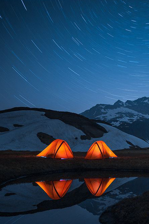 atraversso:  Tents under a million of stars 