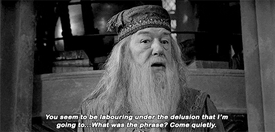 mormornt: You may not like him, Minister. But you can’t deny, Dumbledore’s got style.