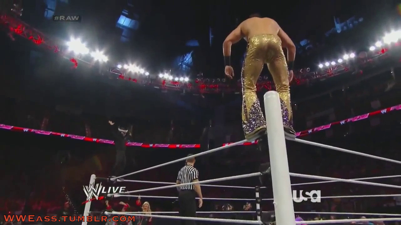 wweass:  WWEass Caps - Monday Night Raw: 07/28/14 Fandango’s pants were riding