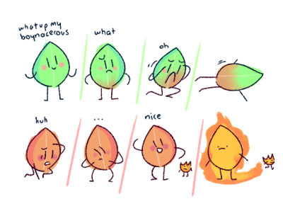 Firey And Leafy Tumblr