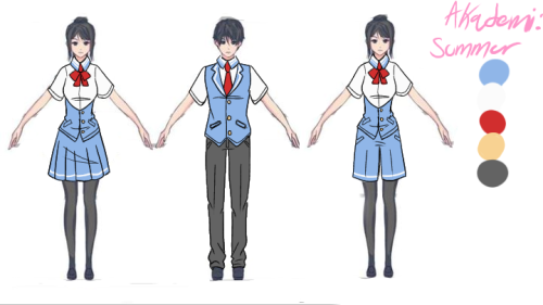 Uniform Redesigns For Yandere Simulator