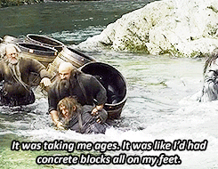themindchateau:The Desolation of Smaug Appendices‘And then I finally get to the shore and Grah