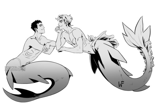 wrecked-fuse: serovolk mermay doodles В ВК НЕ РЕПОСТИТЬ 