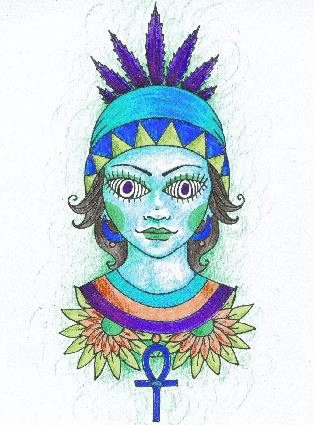 aradiastregheria:  I drew this last night and made it hypnotic. 