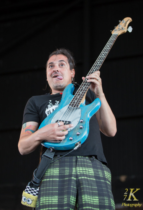 Less Than Jake - Playing the Vans Warped Tour at Darien Lake (Buffalo, NY) on 7.8.14 Copyright 27K P