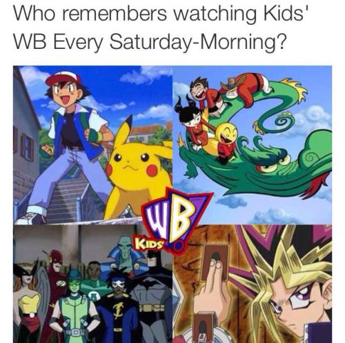 blackphoenix1977:  imthewritersway:  Ahh, I had to switch between Fox Kids and WB depending on what show was on.   I miss Saturday morning cartoons. Nowadays, they just show news and nature shows