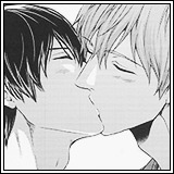 noctemv:  Makoharu + kissing【♥】|| do not remove 