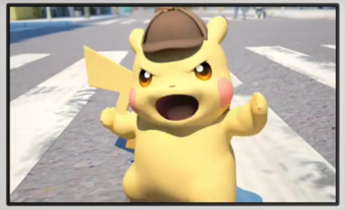 pokemon-personalities:pokemon-personalities:pikachu from the new detective game makes a great reacti