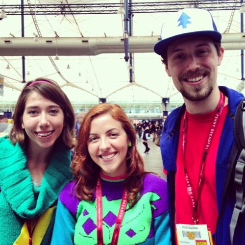 newagenotebook:The real Mabel, Ariel Hirsch, asked US to take a picture with her. Everyone was so lo