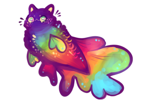 thefingerfuckingfemalefury:snowysaur:mercattell this Beautiful Rainbow Animal I adore them@d20-darli