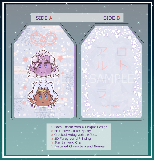 Voltron Omamori Couples Charms is now available for Pre-Order!Shop Reopened, Back from Hiatus!So I’v