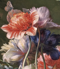 Maitsu:  &Amp;Ldquo;Bouquet Of Flowers In An Urn&Amp;Rdquo; (Detail) 1724 