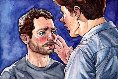 So excited to post the art I’ve done for the Dirk Gently Big Bang, and more specifically, for 