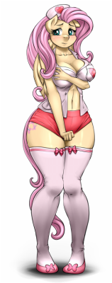 pia-chan:  not sure if this is enough safe… but here ya go! xD Halloween nurse costume for FS, commissioned by FFB! : ) HD already availeable for patrons!   ;9