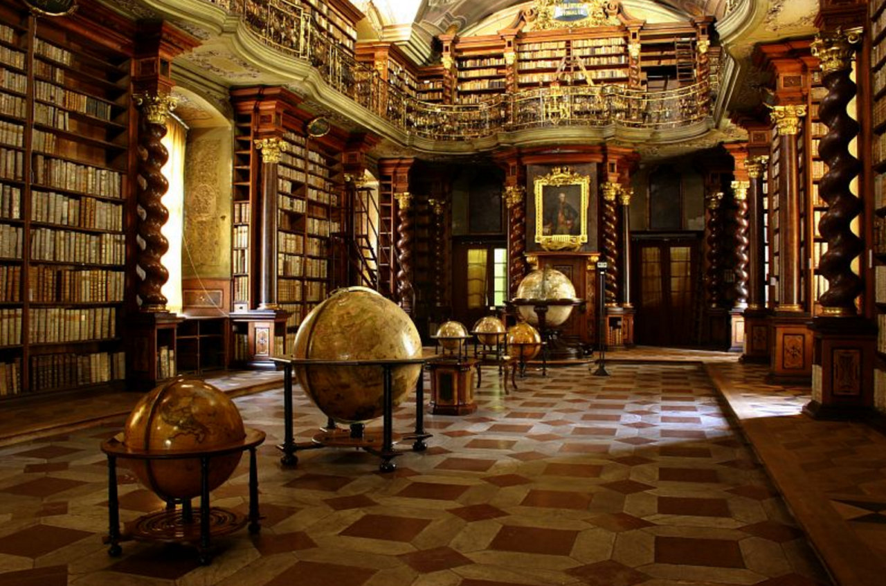 culturenlifestyle:  Baroque Czech Library is the Most Beautiful Bibliotheca in the