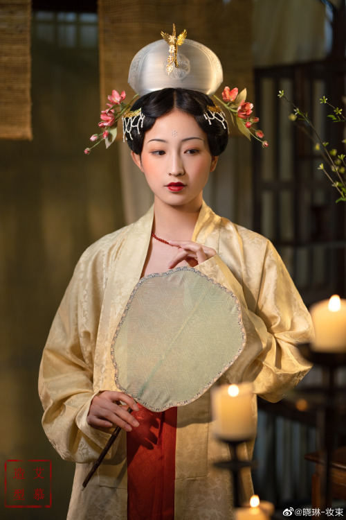 [Hanfu · 漢服]China Song Dynasty Chinese Traditional Clothing Hanfu  &amp; Hairstyle B