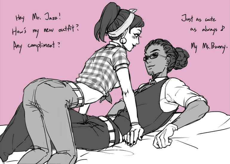 mrjsimssims:New Skin wooh yasssssss yummy!!!I can imagine them holding hands and