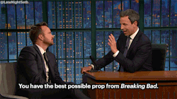 latenightseth:  “Do you give people a heads