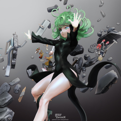 leslyzerosix:  One Punch Man - Tatsumaki  Tatsubooty complete :Dand OPM Butt sisters complete! :DPatreon