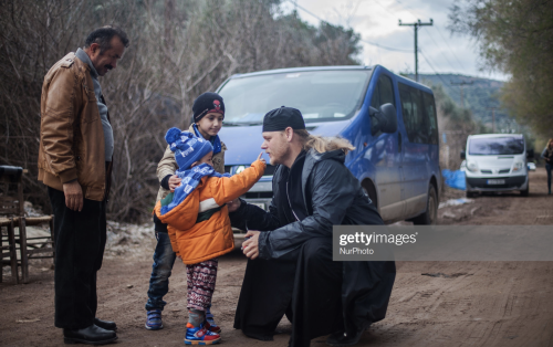 Christoforos Schuff is a former Orthodox priest that ran a transit camp for refugees in Lesbos, wher