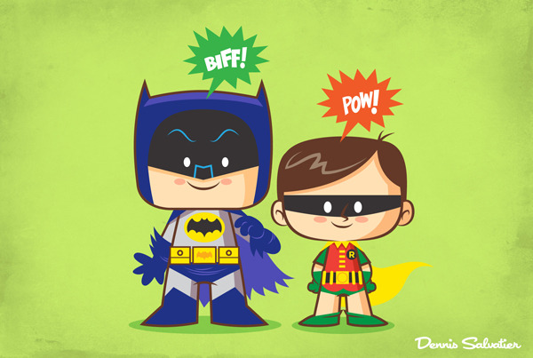 herochan:  Super BFF Series Created by Dennis Salvatier