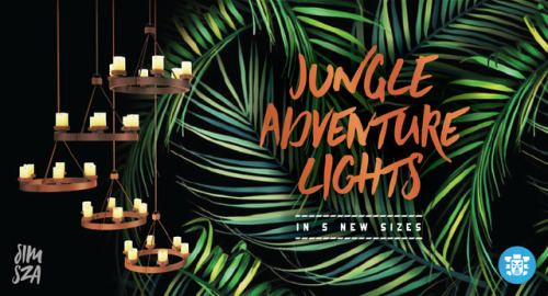 Jungle Adventure Light Add-ons from simszaI desperately needed these lights in longer lengths so I f