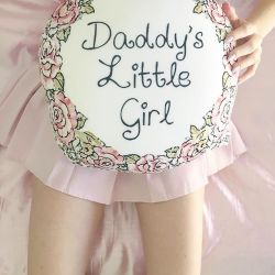 nymphetfashion: Daddy’s Little Girl Pillow