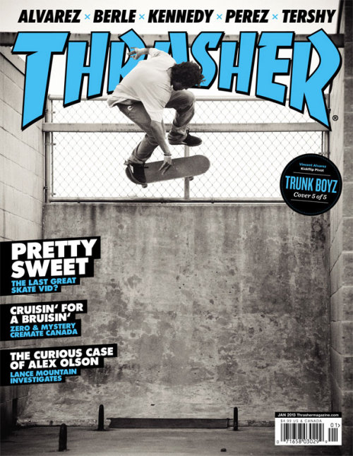 trunkboyz:  All the Trunk Boyz Thrasher Mag Covers