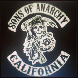 thegodfatherjao:  Riding through this world all alone  God takes your soul, you’re on your own… #SOA #Charming #MC #Motorcicle #ThisLife