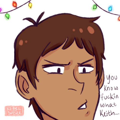 rebel-spore: Merry Christmas everyone! Here’s my gift to the voltron fandom! 