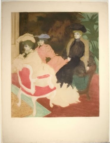 Comedy of Society, 1903, Jacques Villon