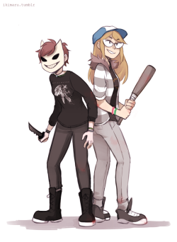 zombie-apocalypse ocs commission for alooxis!