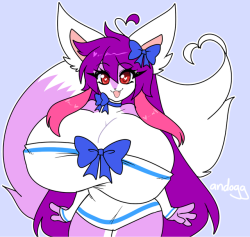 vixynyan:  kittypavv:  fun hyper times with vixynyan on furaffinity! im not normally a hyper artist but shes def teaching me XD  ;w; I love you so much, dear~ thankies for making all of these~ I adore the colors and cuteness so much~ 