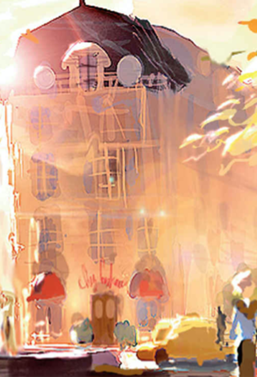 Visual development from The Art of Ratatouille by Dominique Louis, Harley Jessup, and Ernesto Nemesi