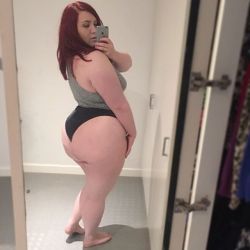 thechelseasmilex:  🍑🍑🍑 happy Sunday 😁 sorry not sorry for butt spam!  #effyourbeautystandards  #honormycurves #honoryourcurves #plussize #plus_isamust #plussizemodel #plussizefashion #redhair #redhead #pale #paleskin #psootd #thick #thickgirl