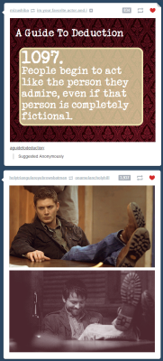 deanandcasjunkie:  mayallyourbaconsburn: