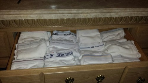 tightywhities4life: Love the vintage Fruit of the Looms with the Blue Yellow waistband.