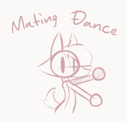 theartmanor:Calling his mate over! I haven’t animated anything in over a year….x3 Cute~ xp