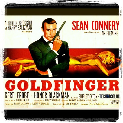 James bond goldfinger shirley eaton