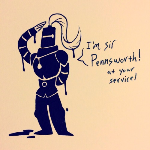 adrian-tepes666: cremsie: I wanted to put all of my Sir pennsworth doodles on one post @nekojonesy I