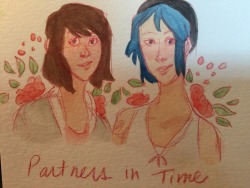 floral-femmee:  I drew on actual watercolor