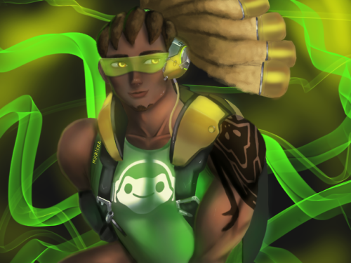 Finally did a fanart of my Overwatch main Lucio! :D 