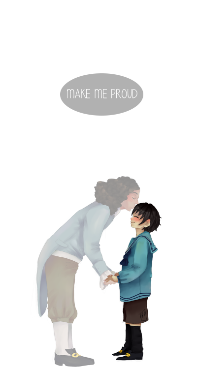 dorothywonderland: To quote Elizabeth Holly: ‘I’M NOT CRYING YOU’RE CRYING!‘ I wanted to put more things, like eliza showing up asking philip2 who whe was talking to, but the post would bee too long?and instead of asking “how’s mom doing?”