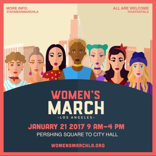 jbdesignstudio: 10 DAYS. Who’s coming?  #WomensMarch #WomensMarchla  #dtla Who&rsquo;s com